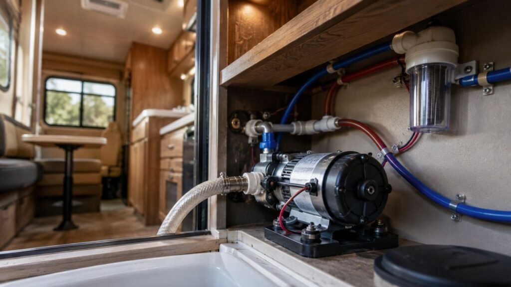 Why Is My RV Water Pump Running but No Water Coming Out