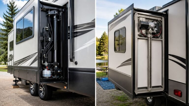 Hydraulic vs Electric RV Slide-Out