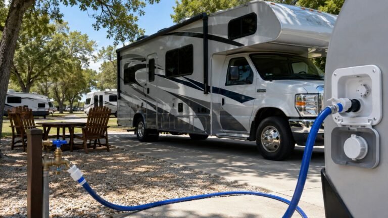 Why Is City Water Filling My RV Fresh Tank